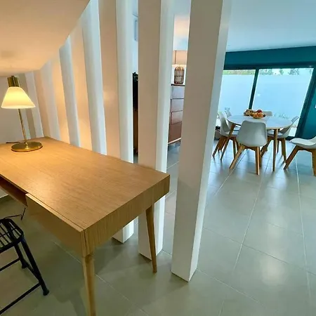 别墅 New And Modern 3 Bedroom With Private Heated Pool Near Nazare