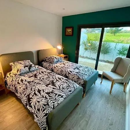 New And Modern 3 Bedroom With Private Heated Pool Near Nazare * 圣马蒂纽·杜·波特