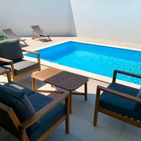 New And Modern 3 Bedroom With Private Heated Pool Near Nazare Villa *